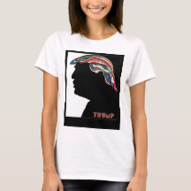 Donald Trump psychedelisches Combover