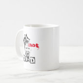 DONALD TRUMP - PUNX nicht tot! Kaffeetasse (Vorderseite Links)
