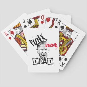 DONALD TRUMP - PUNX nicht tot! Spielkarten