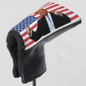 DONALD-TRUMP-PUTTER-GOLFKOPF GOLF HEADCOVER (3/4 Vorderseite)