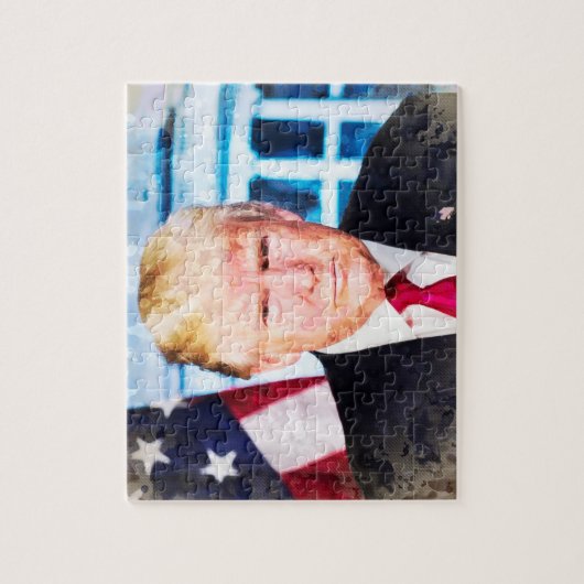 Donald Trump Puzzle (Vertikal)