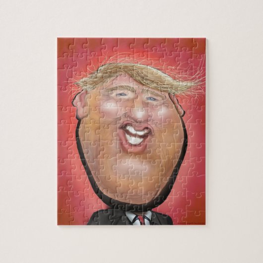 Donald Trump Puzzle (Vertikal)