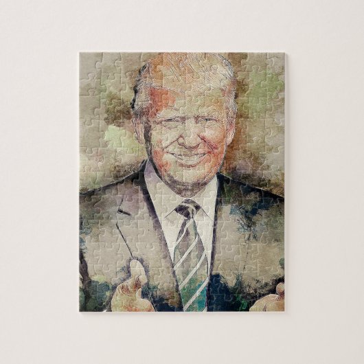 Donald Trump Puzzle (Vertikal)