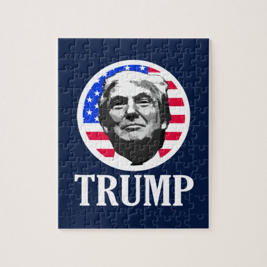 Donald Trump Puzzle (Vertikal)
