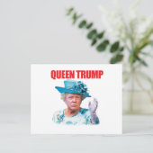 Donald Trump Queen Trump Postcard Postkarte (Stehend Vorderseite)