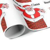 Donald Trump Ranta Claus Wrapping Paper Geschenkpapier (Rolleneckpunkt)