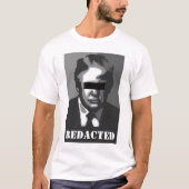 Donald Trump Redacted T-Shirt (Vorderseite)