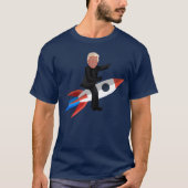 Donald Trump reitet ein Rocket T-Shirt (Vorderseite)