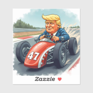 Donald Trump, Rennmeister Aufkleber