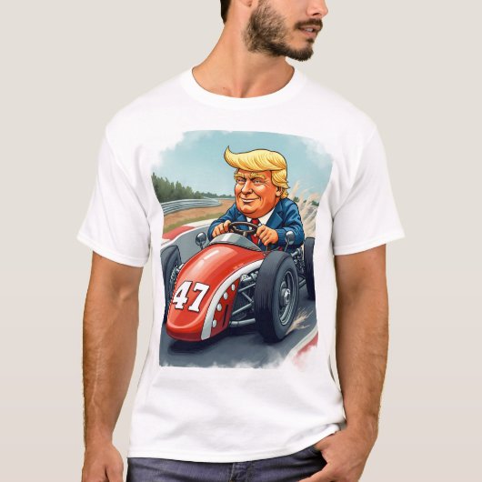 Donald Trump, Rennmeister T-Shirt (Vorderseite)