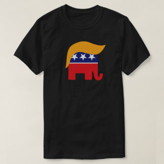 Donald Trump Republikaner Elefant HaarlOGO T-Shirt