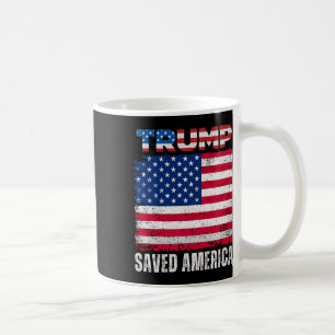 Donald Trump Rettete Amerika 47. Präsident Inaugur Kaffeetasse
