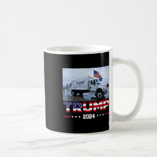 Donald Trump Rides Garbage Truck - Garbage Truck T Kaffeetasse