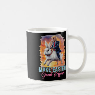 Donald Trump Riding Bunny machen Ostern wieder gro Kaffeetasse