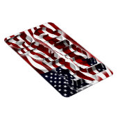 Donald Trump roter, weißer und blauer patriotische Magnet (Rechte Seite)