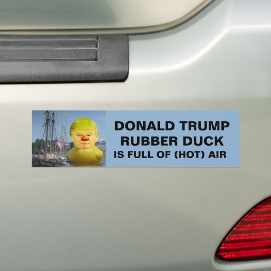 Donald Trump Rubber Yellow Duck Autoaufkleber (Auf Auto)