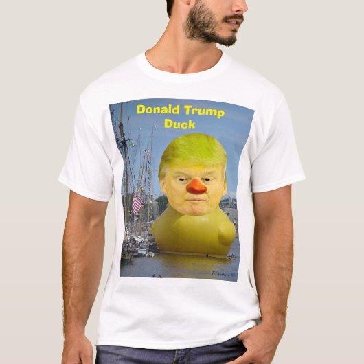 Donald Trump Rubber Yellow Duck Men-T - Shirt (Vorderseite)