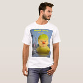 Donald Trump Rubber Yellow Duck Men-T - Shirt (Vorne ganz)