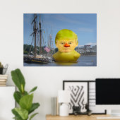 Donald Trump Rubber Yellow Duck Value Poster (Heimbüro)