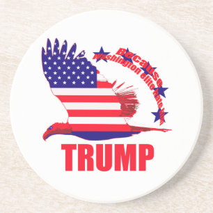 Donald Trump Sandstein Untersetzer