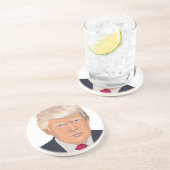 DONALD TRUMP SANDSTEIN UNTERSETZER (Seite)
