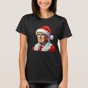 Donald Trump Santa 2024 Weihnachten T-Shirt