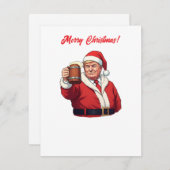 Donald Trump Santa Claus Frohe Weihnachten (Vorne/Hinten)