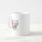 Donald Trump Santa Claus Sleigh Weihnachtsfeier We Kaffeetasse (Vorderseite Links)