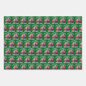 Donald Trump Santa Claus | Trump Santa Gift Geschenkpapier Set (Vorderseite 3)