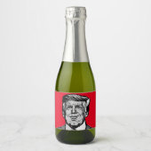 DONALD TRUMP SCHAUMWEINETIKETT (Vorderseite)