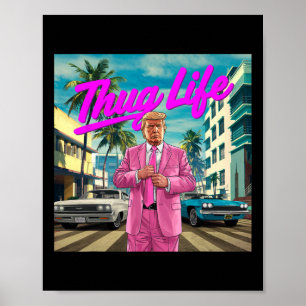 Donald Trump Schlägertyp Leben Poster