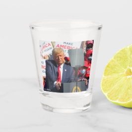 Donald Trump Schnapsglas