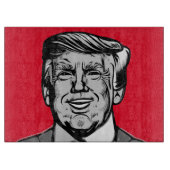DONALD TRUMP SCHNEIDEBRETT (Vorderseite)