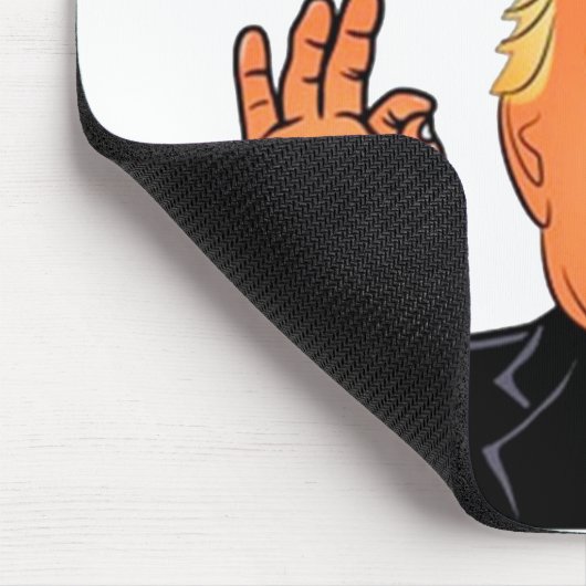 Donald Trump - schrecklicher Mousepad (Ecke)