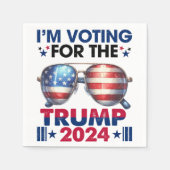 Donald Trump Serviette (Vorderseite)