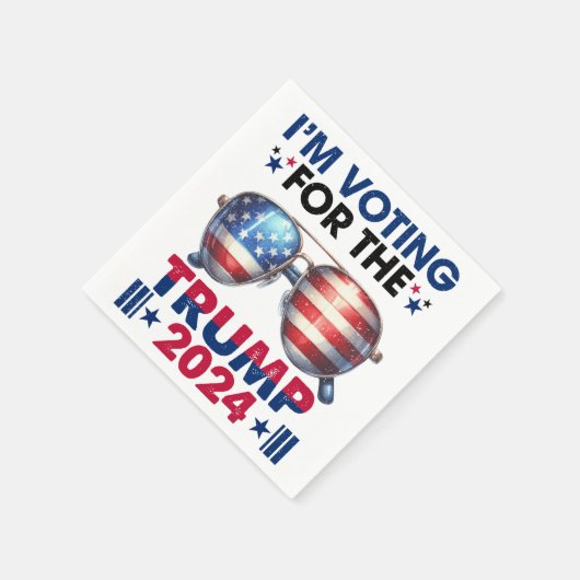 Donald Trump Serviette (Ecke)