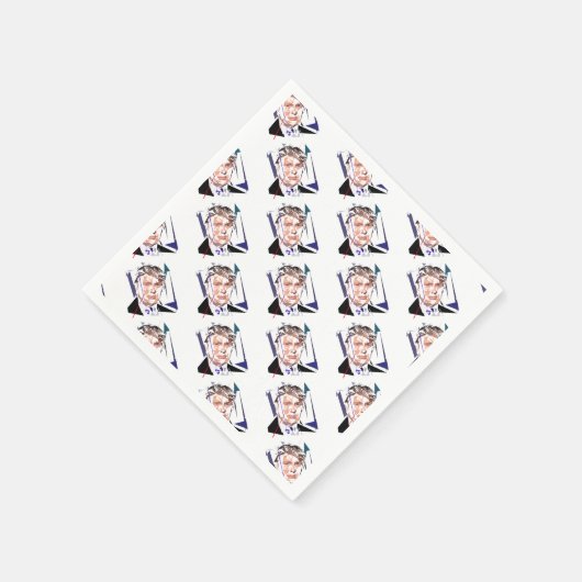 Donald Trump Serviette (Ecke)