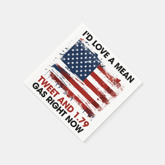 Donald Trump Serviette (Ecke)