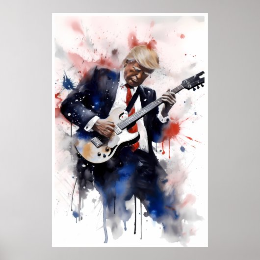Donald Trump Shredding Poster (Vorne)