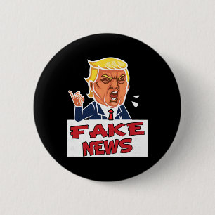 Donald Trump Sie sind Fake News Button