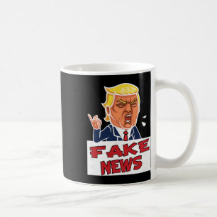 Donald Trump Sie sind Fake News Kaffeetasse