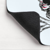 Donald Trump Skull und Crossbones Mousepad (Ecke)