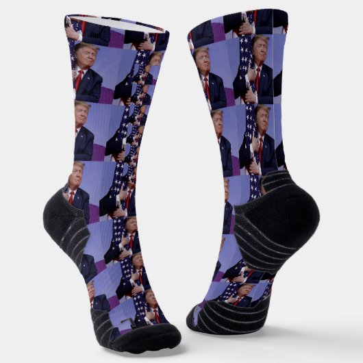 Donald Trump Socken (Gewinkelt)