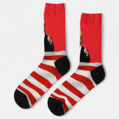 DONALD TRUMP SOCKS SOCKEN (Linkes Detail)
