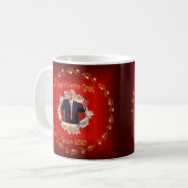 Donald Trump Souvenir Breakout Gedenkfeier Tasse ~ (Vorderseite Links)