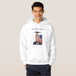 Donald trump Spaß ufo Drohnen Hoodie