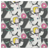 Donald Trump spendet. Raum.flink Stoff (Muster)