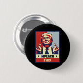 Donald Trump spendet republikanischen konservative Button (Vorne & Hinten)