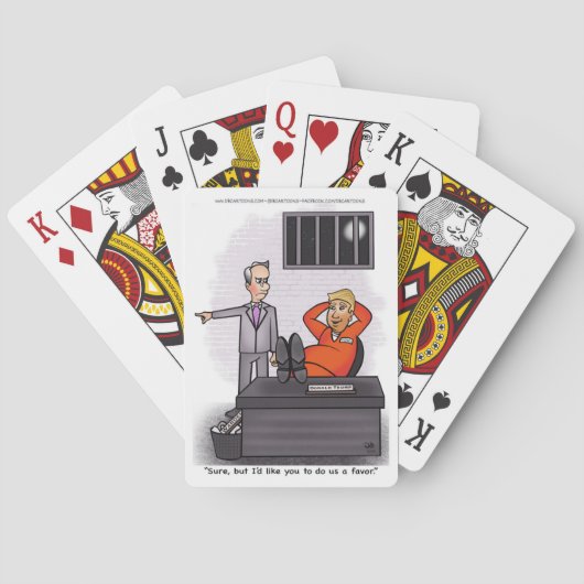 Donald Trump Spielkarten (Rückseite)