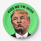 DONALD TRUMP ST PATRICK'S DAY PARTY PAPER TELLER (Vorderseite)